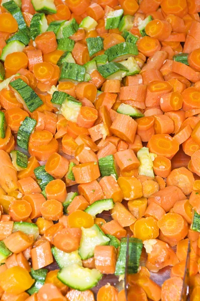 Приготовленная морковь — стоковое фото