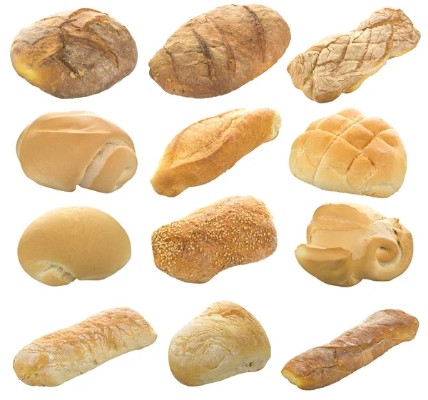 Collage of bread — Stock Photo, Image