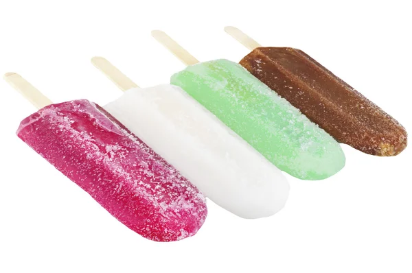 Ice pops fruits — Stock Photo, Image