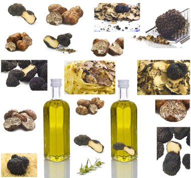 Truffles collage clipart