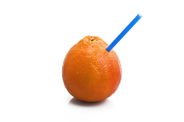 Koncept čerstvé šťávy Orange — Stock fotografie
