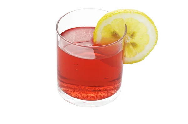 Analcoholic drankje whit citroen — Stockfoto