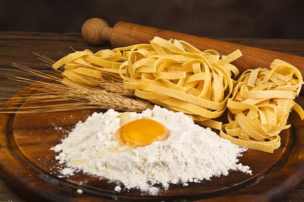 Итальянская паста — стоковое фото