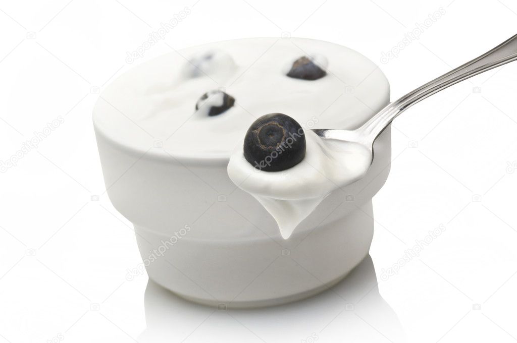 Yogurt and Blueberry