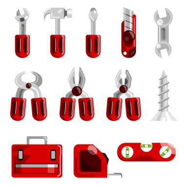 Work tools clipart