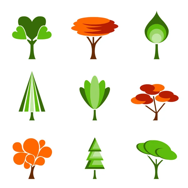 Illustration d'arbre vecteur — Image vectorielle