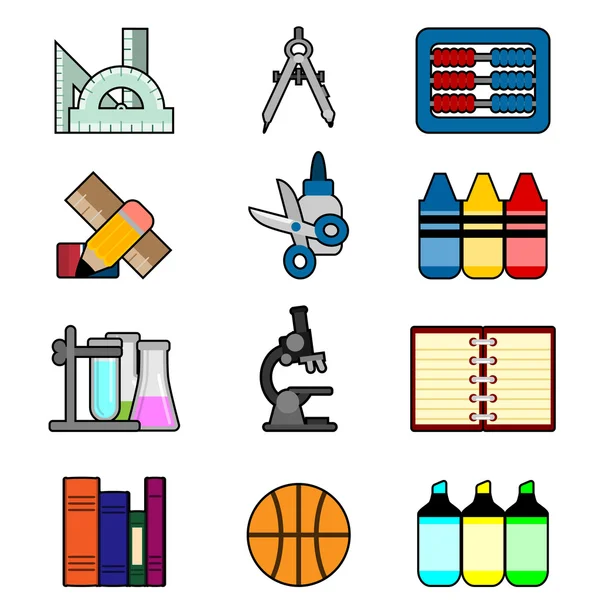 Stationery icon — Stock Vector