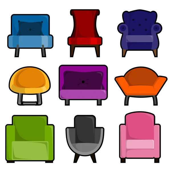 Icône de meubles — Image vectorielle