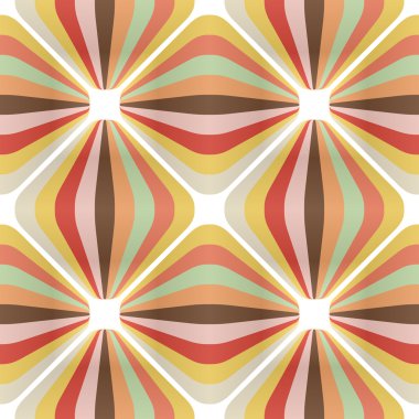 Retro wallpaper clipart