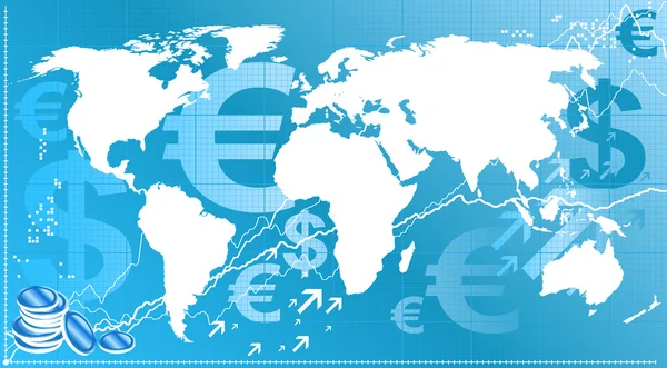 La finance mondiale — Image vectorielle