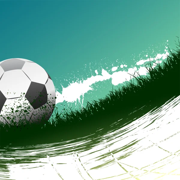 Vecteur de football — Image vectorielle