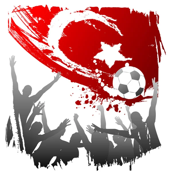 World cup turkey — Stock Vector