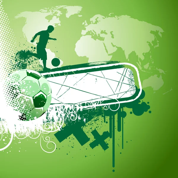 Football abstrait — Image vectorielle