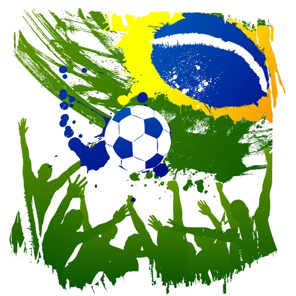 Παγκόσμιο Κύπελλο Βραζιλίας Royalty Free Διανύσματα Αρχείου