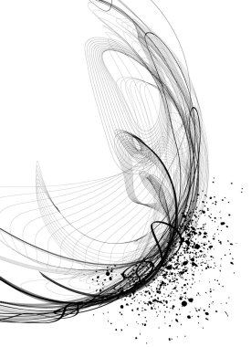 Abstract line background clipart