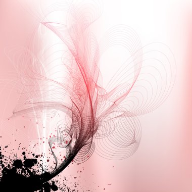 Abstract line clipart