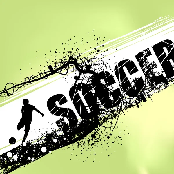 Soccer vector — Stock Vector