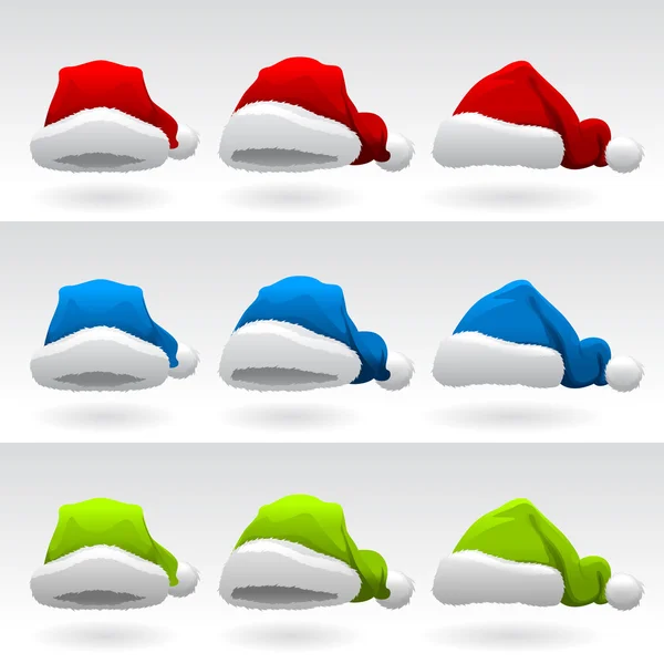 Jultomten hatt — Stock vektor