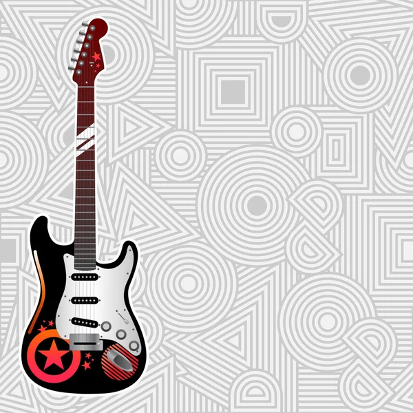 Guitare vectorielle — Image vectorielle