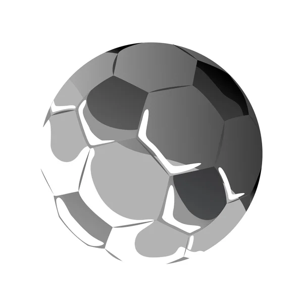 Balón de fútbol — Vector de stock