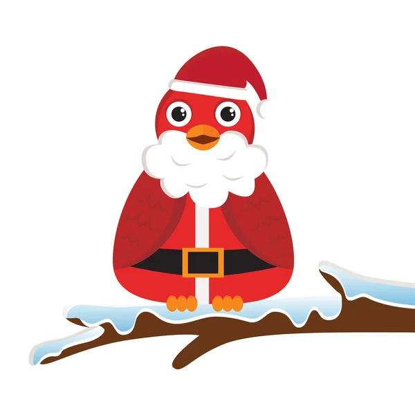 Costume de Père Noël — Image vectorielle