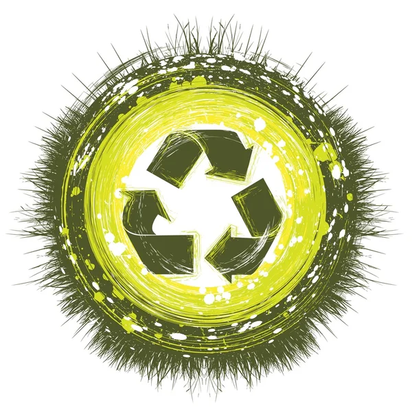 リサイクルの背景 — ストックベクタ