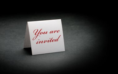 You are invited clipart