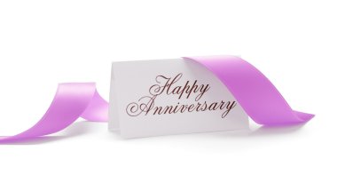 Happy anniversary card clipart