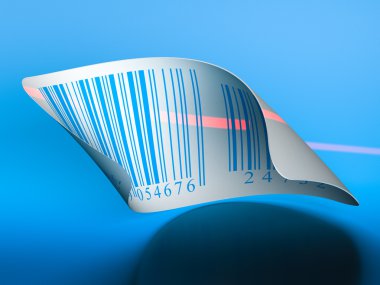 Barcodes sticker label clipart