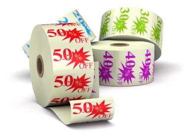 Special offer stickers clipart