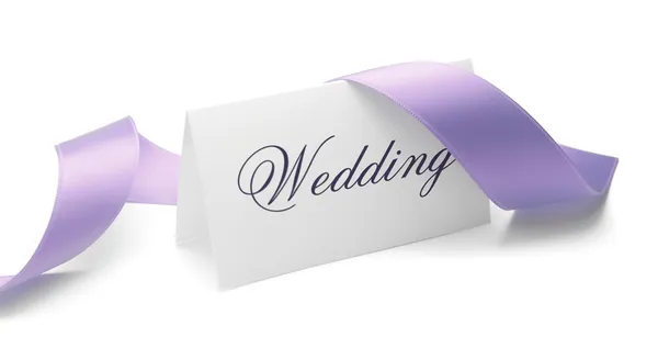 Wedding card — Stock Photo, Image