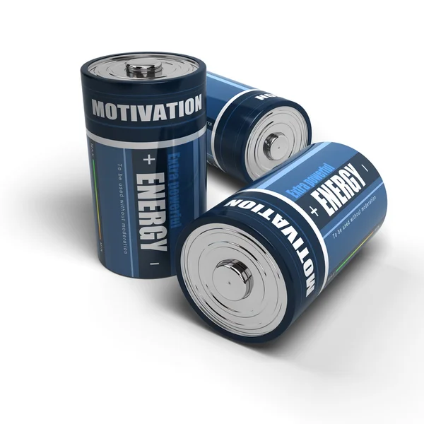 Motivação empresarial - Energia para um trabalho ou uma vida bem sucedidos — Fotografia de Stock