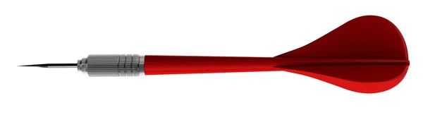 Красный дротик — стоковое фото
