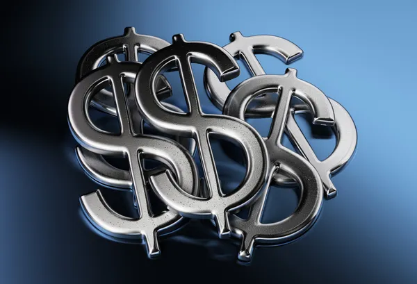 Усд - США знак доллара - символ - валюта США — стоковое фото