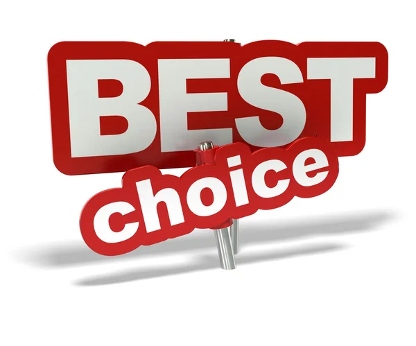 Best choice — Stock Photo, Image