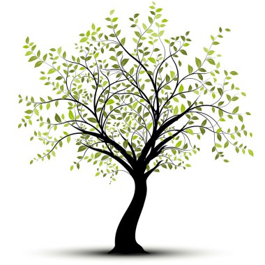 Green vector tree