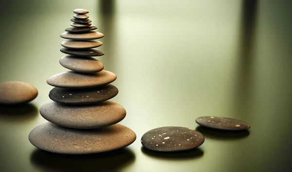 Pebble tower - Pebbles stack — Stock Photo, Image