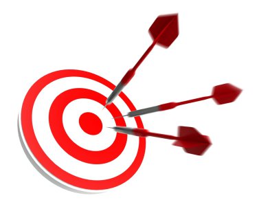 Success business target clipart