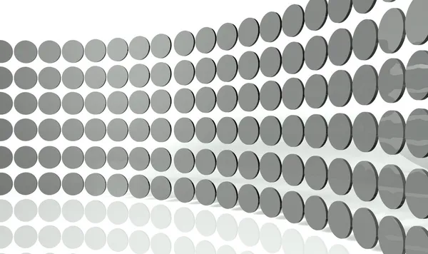 3d círculos de design abstratos — Fotografia de Stock
