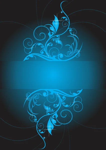 Візерунки синій — стоковий вектор