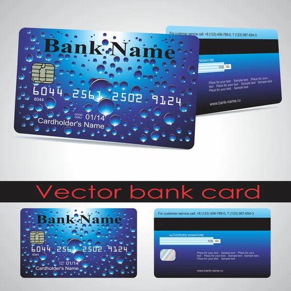 Bank card klant. vector. Vectorbeelden