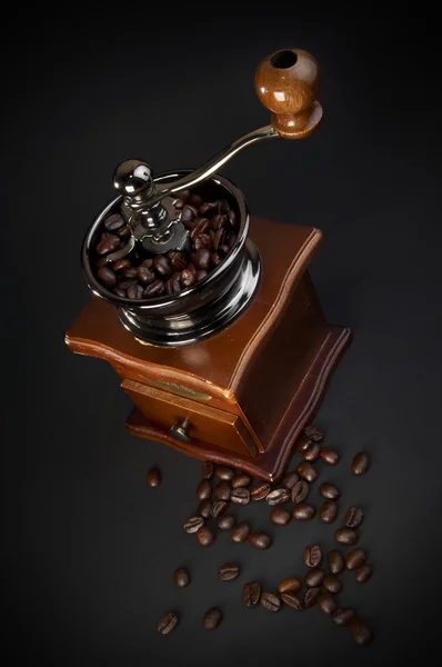 Stary młynek do kawy — Zdjęcie stockowe