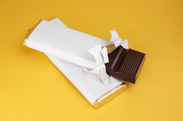 Due barrette di cioccolato — Foto Stock
