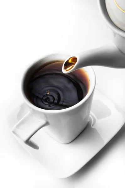 Çaydanlık ve bardak — Stok fotoğraf