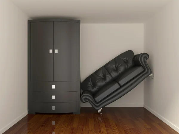 Inre rum med fina möbler inne. — Stockfoto