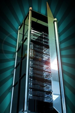 Servers Tower clipart