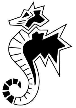 Hippocampus clipart