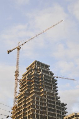 yüksek katlı inşaat alanı