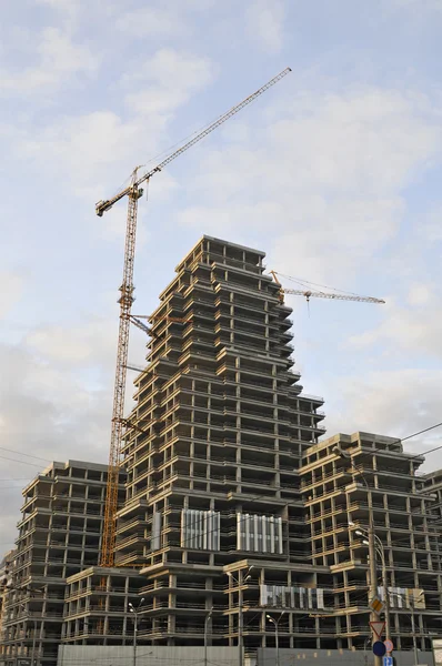 stock image High rise construction site