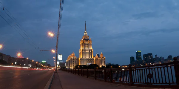 Novoarbatskiy Köprüsü, Moskova — Stok fotoğraf